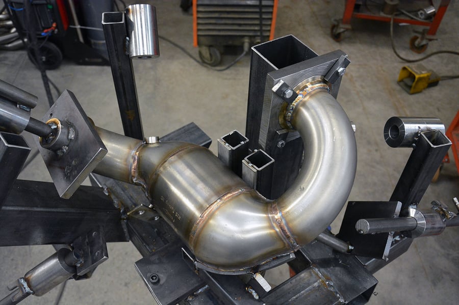 Supersprint Downpipe mit Sportkatalysator 874921
