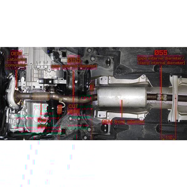 Supersprint Downpipe 915411