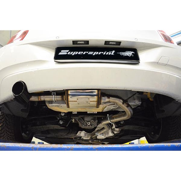 Supersprint Endschalldämpfer mit Verbindungsrohr 987504