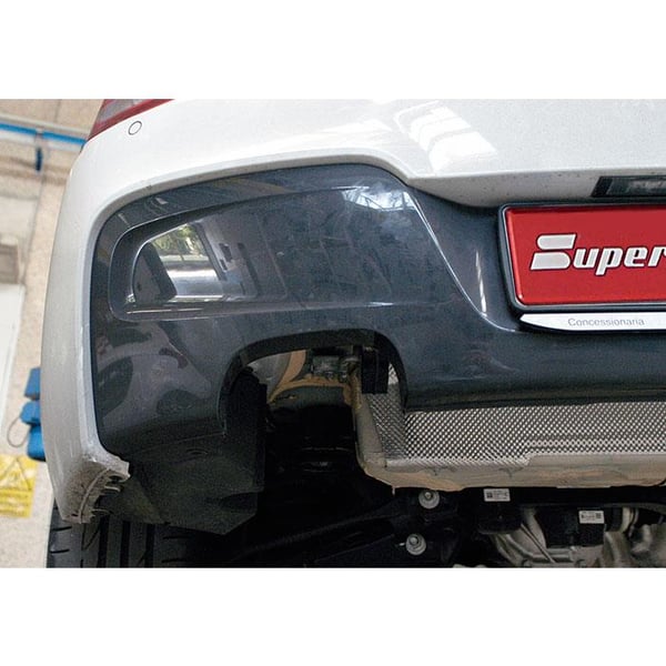 Supersprint Endschalldämpfer mit Verbindungsrohr 987506