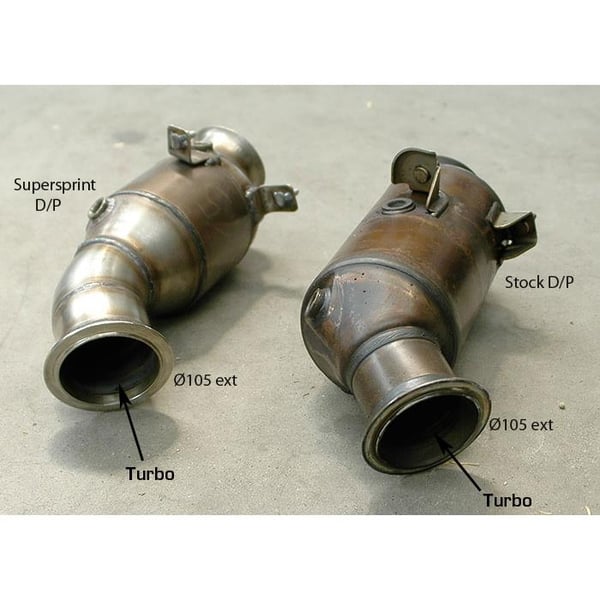 Supersprint Downpipe mit Sportkatalysator 988521