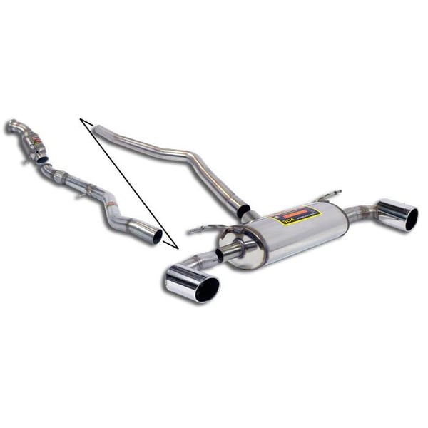 Supersprint Downpipe mit Sportkatalysator 988641