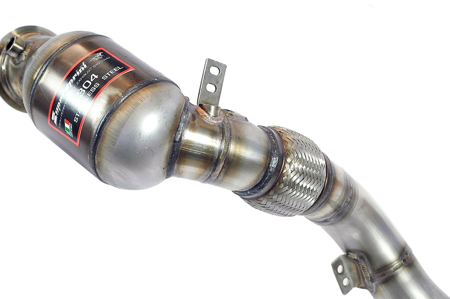Supersprint Downpipe mit Sportkatalysator rechts 989221