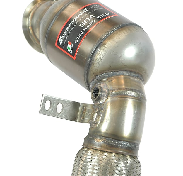 Supersprint Downpipe mit Sportkatalysator links 989241