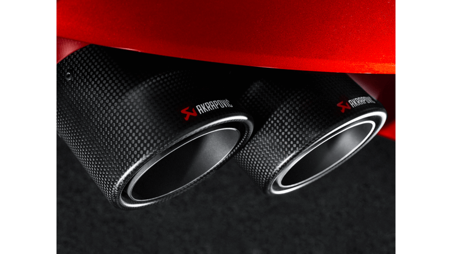 Akrapovic Endrohr Set Carbon Matt TP-CT/10