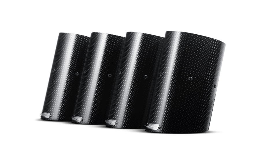 Akrapovic Endrohr Set Carbon Matt TP-CT/3
