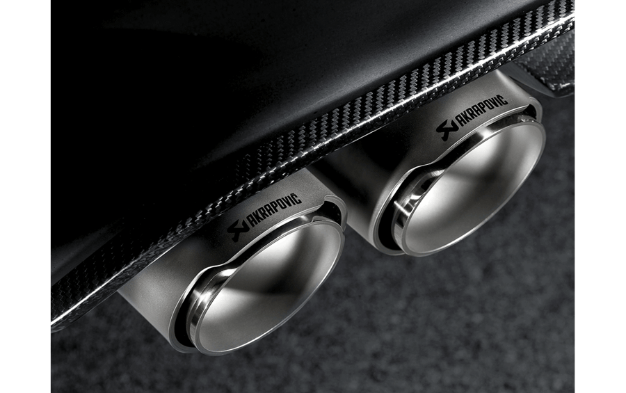 Akrapovic Endrohr Set - Titan TP-T/S/8